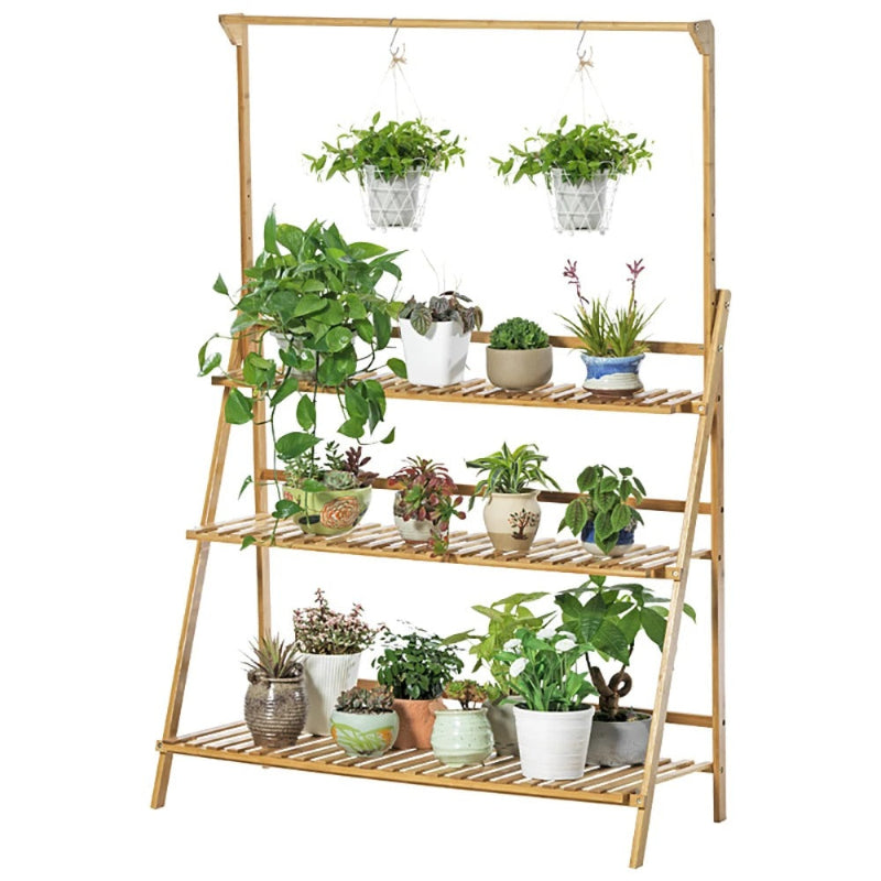 bamboo plant stand - Gardening Plant And Flowers
