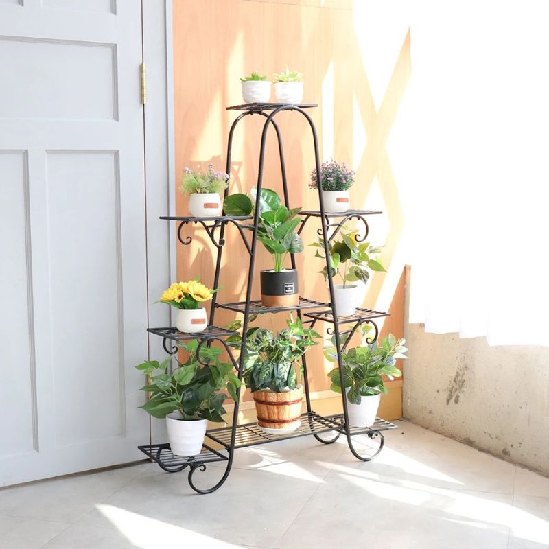 tall metal plant stand - Gardening Plants And Flowers