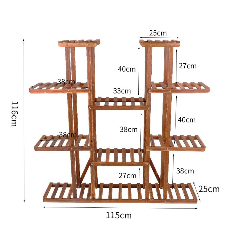 wood plant stand indoor - Gardening Plants And Flowers