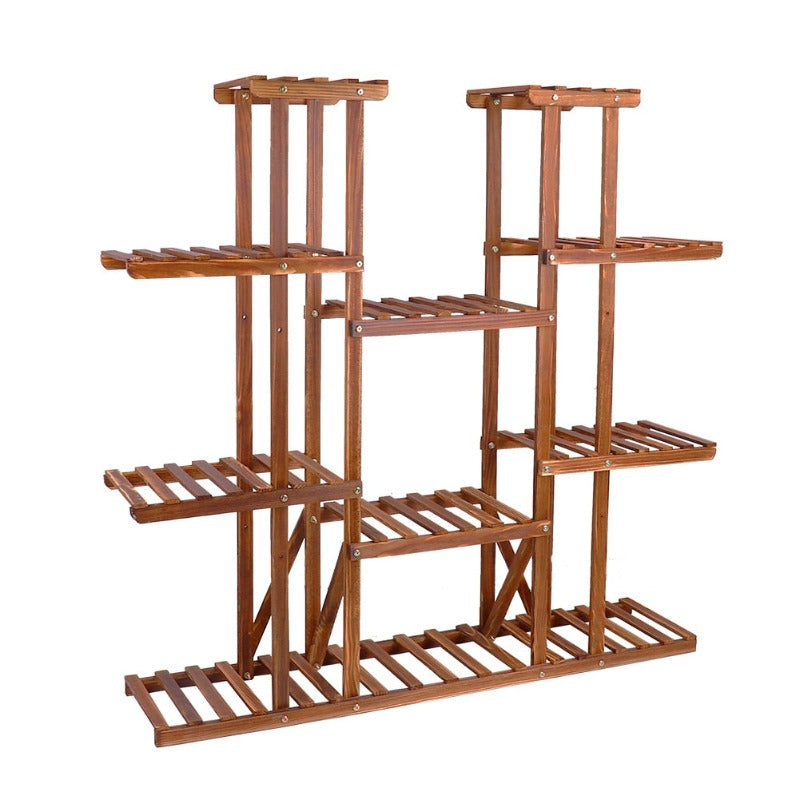 tall wood plant stand - Gardening Plants And Flowers