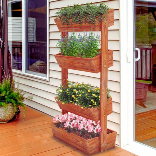 The Benefits Of A Raised Garden Bed Wood Planter Box