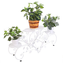Load image into Gallery viewer, 4-pot plant stand metal - Gardening Plants And Flowers