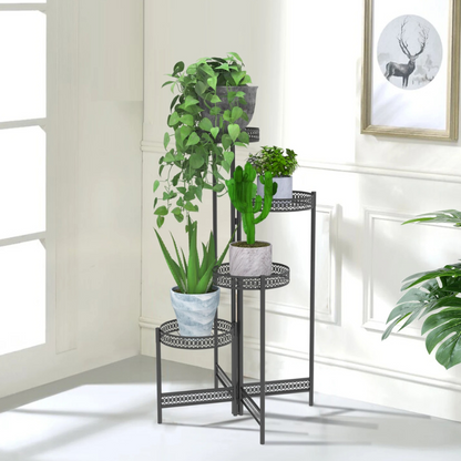 metal flower pot stand - Gardening Plants And Flowers