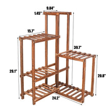 Load image into Gallery viewer, 6 tier corner plant stand - Gardening Plants And Flowers