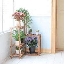 Load image into Gallery viewer, corner plant stand indoors - Gardening Plants And Flowers