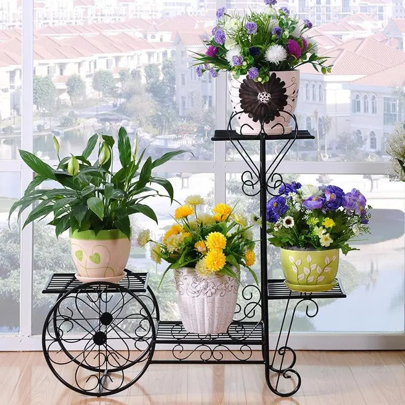 Metal Flower Pot Stand - Gardening Plants And Flowers