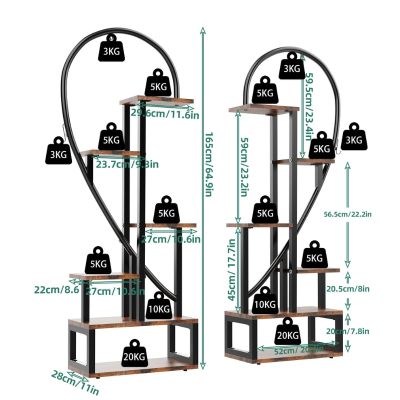 stylish plant stands - Gardening Plants And Flowers