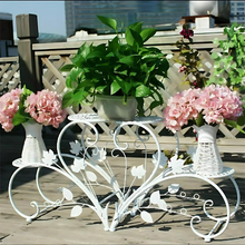 Load image into Gallery viewer, iron plant stand outdoors - Gardening Plant And Flowers