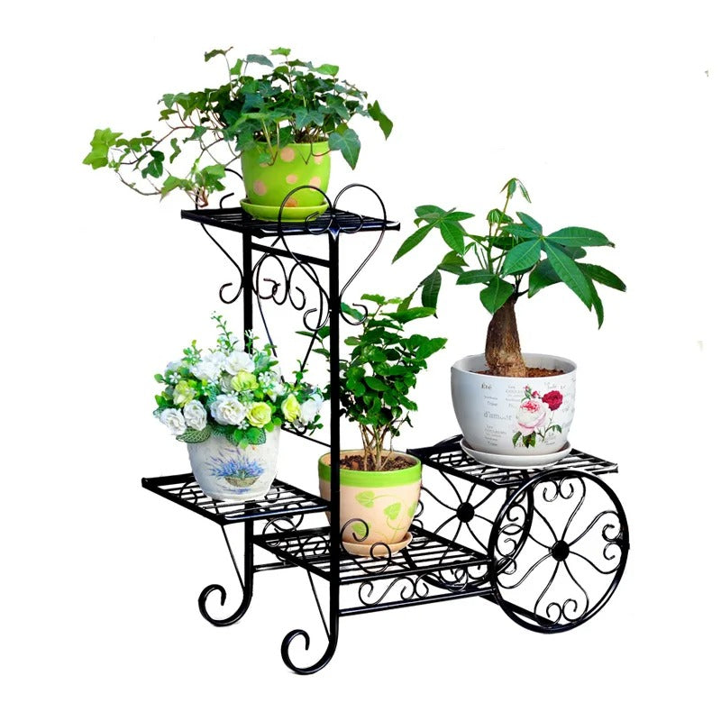 Wrought Iron Plant Stand - Gardening Plants and Flowers