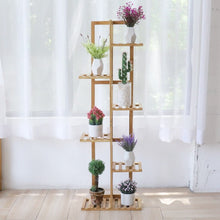 Load image into Gallery viewer, tall bamboo plant stand - Gardening Plants And Flowers