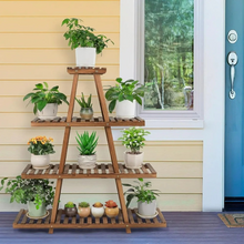 Load image into Gallery viewer, wooden rack for plants - Gardening Plants And Flowers