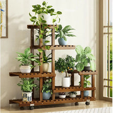 Load image into Gallery viewer, plant stand with wheels - Gardening Plants And Flowers