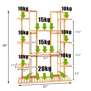 tall bamboo plant stand - Gardening Plants And Flowers