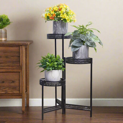 3 tier metal plant stand - Gardening Plants And Flowers