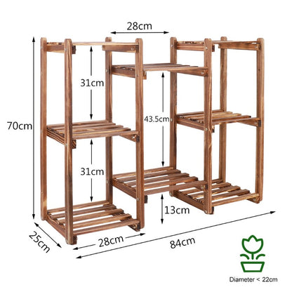 wood plant stand indoor - Gardening Plants And Flowers